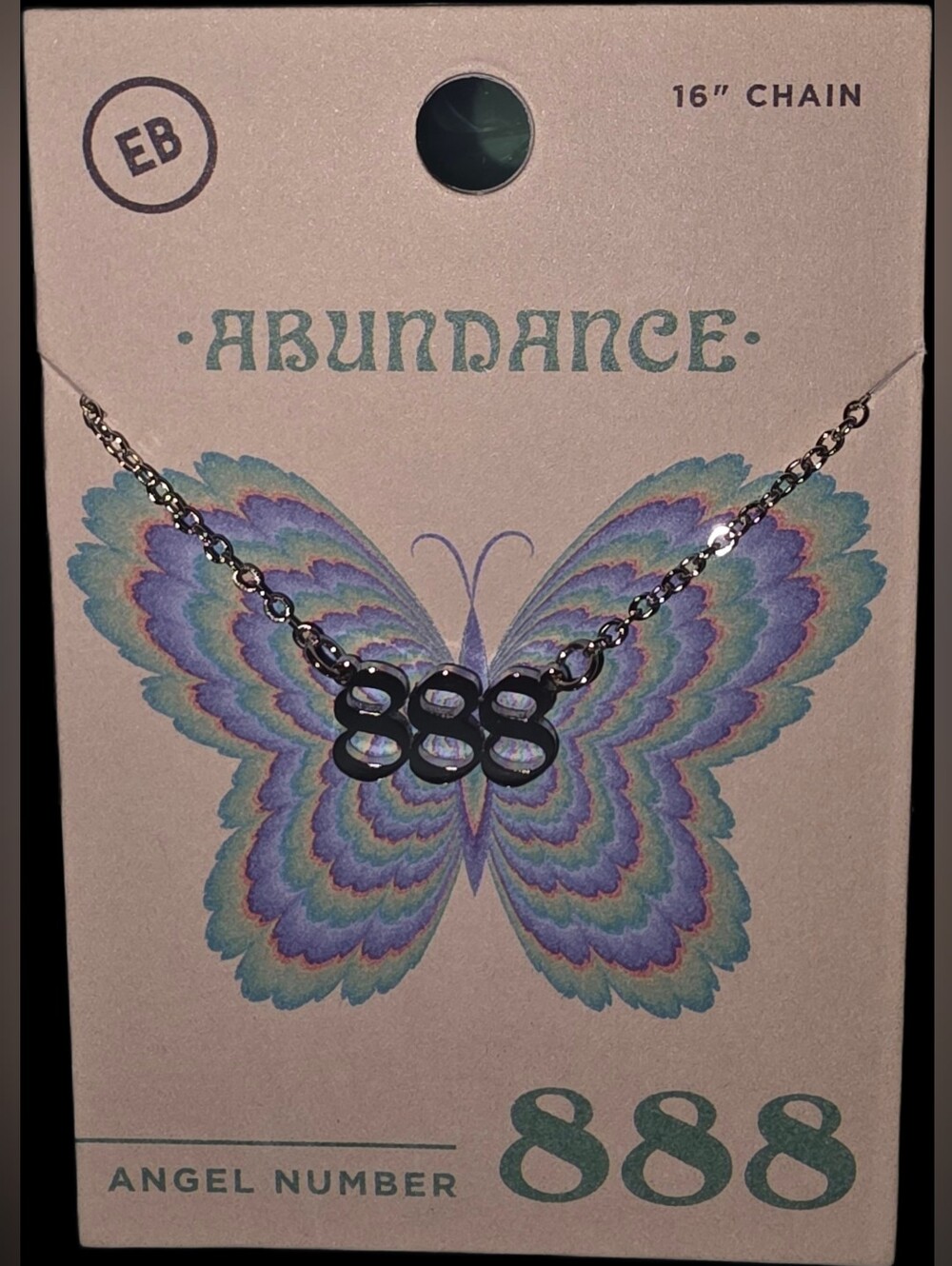 Angel Number "888" Necklace
